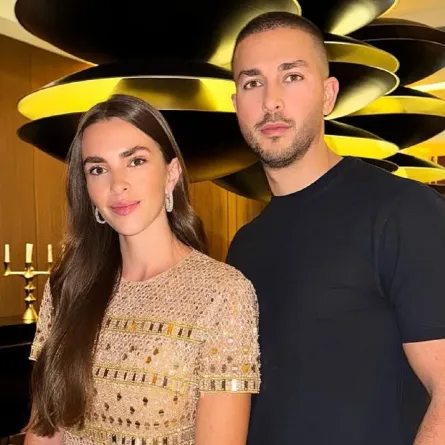 زين قطامي وسيليو إيلي صعب- الصورة من حساب زين على إنستغرام