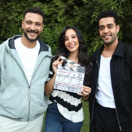 أحمد خالد صالح ومريم الجندي وخالد أنور- الصورة من الشركة المنتجة