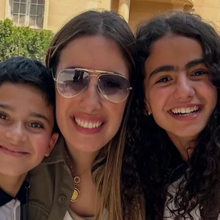 جيلان علاء من كواليس مسلسل كتالوج - الصورة من حسابها على إنستغرام