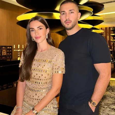 زين قطامي وسيليو صعب- الصورة من حسابها على إنستغرام