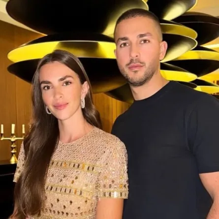 سيليو صعب وزوجته زين قطامي - الصورة من حسابها على إنستغرام