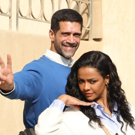 أسماء أبو اليزيد وأحمد مجدي من مسلسل فات الميعاد - الصورة من الشركة المنتجة