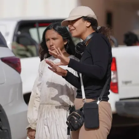 صورة من كواليس فيلم هجرة- الصورة من المكتب الإعلامي للفيلم