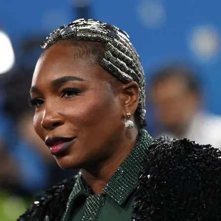 فينوس ويليامز في حفل Met Gala في متحف متروبوليتان للفنون في نيويورك (Venus Williams at Met Gala at the Metropolitan Museum of Art in New York). مصدر الصورة: Angela WEISS / AFP