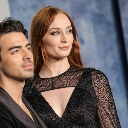 صوفي تيرنر وجو جوناس Joe Jonas and Sophie Turner (مصدر الصورة: Amy Sussman / GETTY IMAGES NORTH AMERICA / Getty Images via AFP)