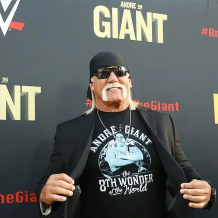 Hulk Hogan arrives to HBO World Premiere of "Andre The Giant" held at ArcLight Cinerama Dome on March 29, 2018 in Hollywood, California. (Photo by Michael Tran/FilmMagic) 