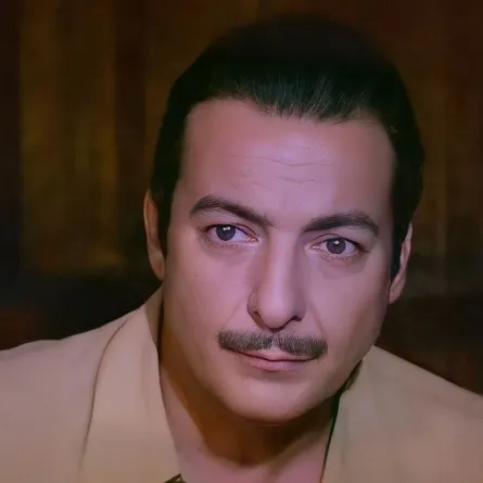 الفنان رشدي أباظة --مصدر الصورة أدهم دياب 
