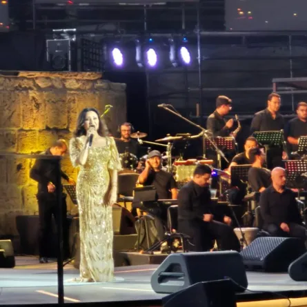 لطيفة من مهرجان قرطاج- الصورة خاصة بسيدتي