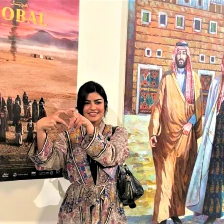 ميلا الزهراني الصورة  خاصة بسيدتي من تصوير زكية البلوشي