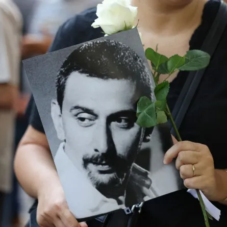 جنازة زياد الرحباني- مصدر الصورة ANWAR AMRO / AFP