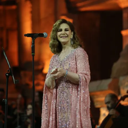 الفنانة ميادة الحناوي- الصورة من المركز الإعلامي للمهرجان