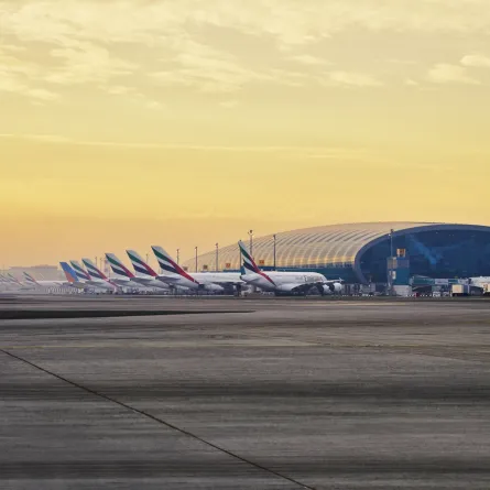 مطار دبي الدولي. الصورة من مكتب دبي الإعلامي