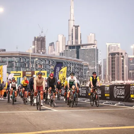 دبي تستضيف سباق لي تاب. الصورة من وكالة الأنباء الإماراتية "وام"