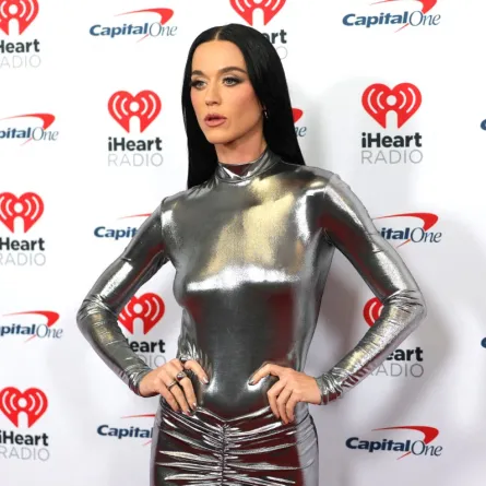 كاتي بيري في حفل Jingle Ball 2024 في مدينة نيويورك (  Katy Perry at Jingle Ball 2024 in New York City). مصدر الصورة: Michael loccisano / GETTY IMAGES NORTH AMERICA / Getty Images via AFP