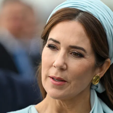 الملكة ماري في برلين بألمانيا (Queen Mary in Berlin, Germany). مصدر الصورة: RALF HIRSCHBERGER / AFP