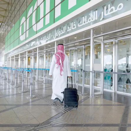مطار الملك خالد الدولي- الصورة من الموقع الرسمي لمطار الملك خالد الدولي