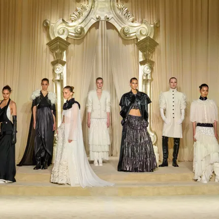 من غرض دار شانيل أسبوع الموضة في باريس