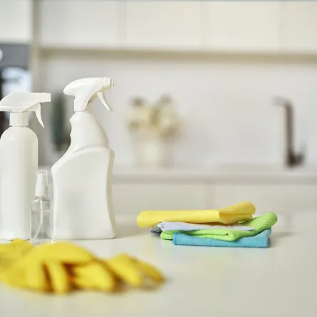 تنظيف المطبخ