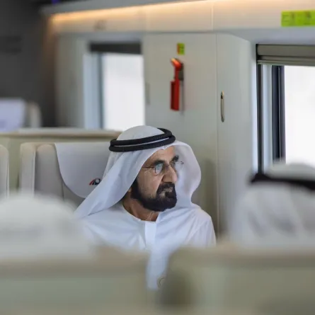 الشيخ محمد بن راشد آل مكتوم. الصورة من الحساب الرسمي لحاكم دبي على منصة x