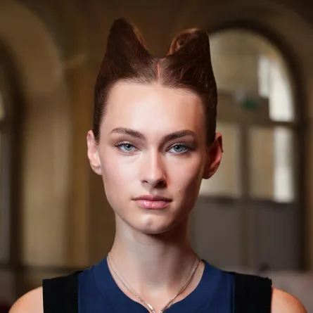 من عرض جورج حبيقة Georges Hobeika -الصورة من Launchmetrics/Spotlight ©