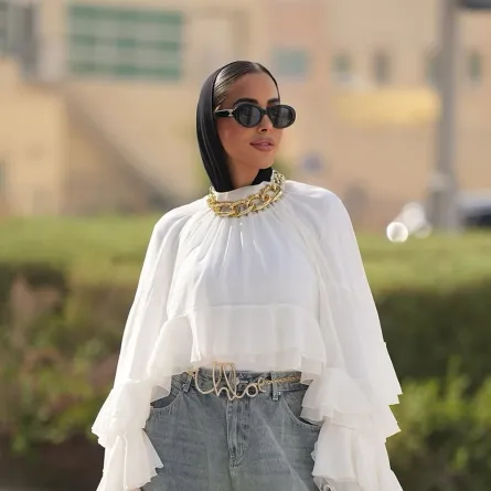 مدونة الموضة أماني فوزي- الصورة من حسابها على إنستغرام