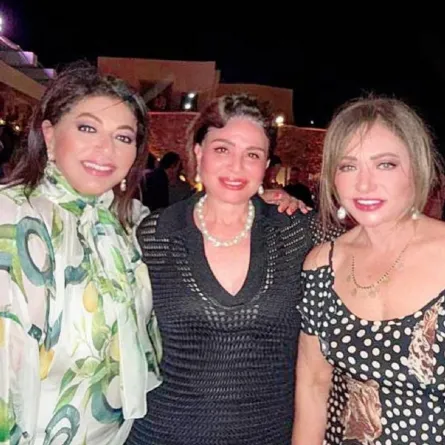 إلهام شاهين وليلى علوي وهالة صدقي- الصورة من حساب إلهام شاهين على إنستغرام