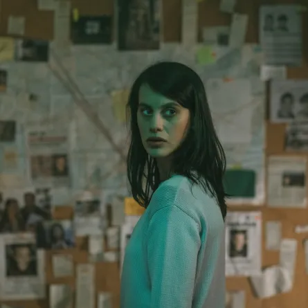 مسلسل The Snow Girl - الصورة من المركز الإعلامي لمنصة نتفليكس