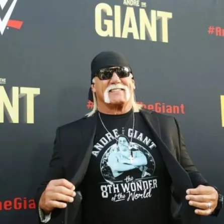 Hulk Hogan arrives to HBO World Premiere of "Andre The Giant" held at ArcLight Cinerama Dome on March 29, 2018 in Hollywood, California. (Photo by Michael Tran/FilmMagic)