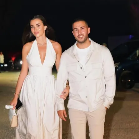 سيليو صعب وزين قطامي- الصورة من حسابها على إنستغرام