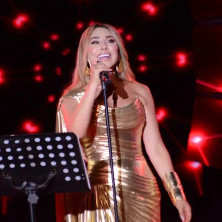 نجوى كرم- الصورة خاصة بسيدتي من تصوير منية الكواش