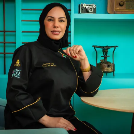 صورة الطاهية مريم المنصوري
