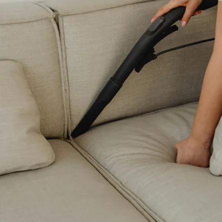 تنظيف الأريكة المنجدة