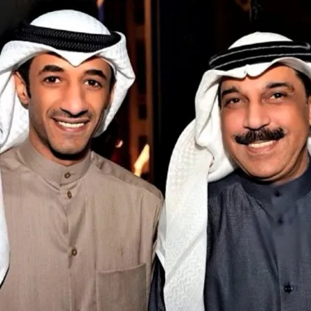 جاسم بن ثاني وعبد الله الرويشد- الصورة من حسابه على الانستغرام