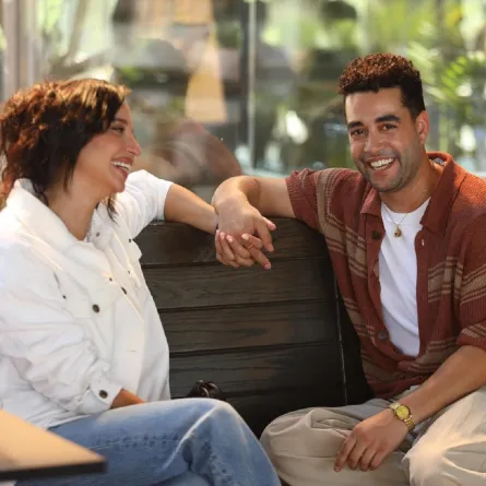 خالد أنور ومريم الجندي - الصورة من المكتب الإعلامي للشركة المنتجة