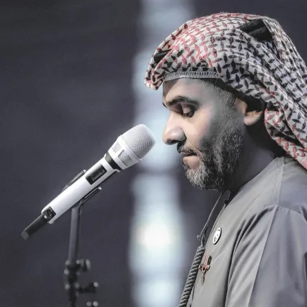 حسين الجسمي - الصورة من حسابه على إنستغرام