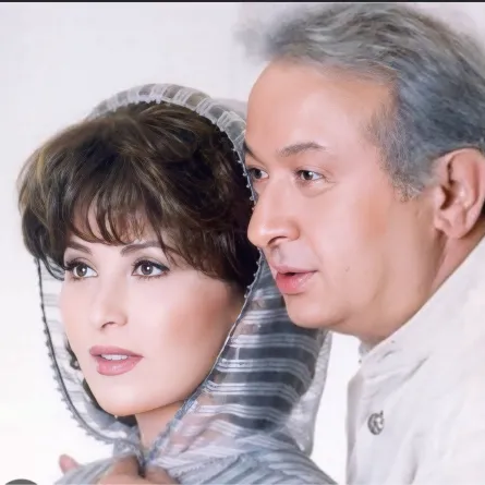 نور الشريف وزوجته بوسي- الصورة من المصدر