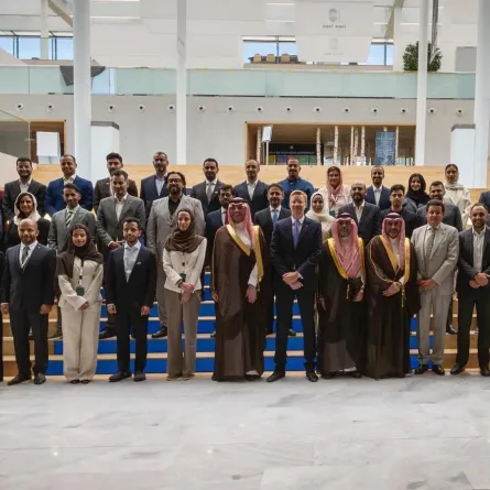  حفل تدشين أولى مراحل مسار "قادة الإعلام" في سويسرا - الصورة من وكالة الأنباء السعودية "واس"