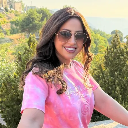 ريهام عبد الحكيم- الصورة من حسابها على الانستغرام