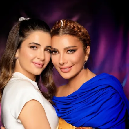 شام الذهبي وأصالة- الصورة من حساب شام على إنستغرام