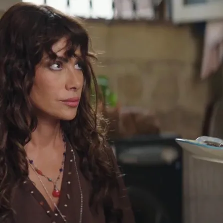 صبا مبارك - الصورة من المركز الإعلامي لمسلسل 220 يوم