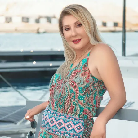 ناديةالجندي - الصورة من حسابها على إنستغرام