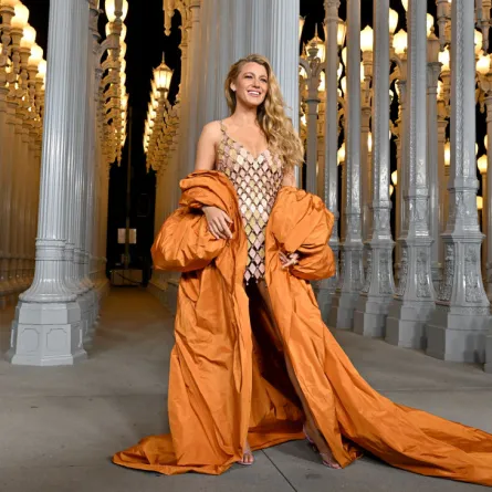 بلايك لايفلي Blake Lively في حفل LACMA Art Film - (مصدر الصورة  Axelle/Bauer-Griffin/FilmMagic)