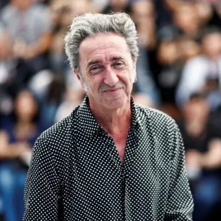 المخرج الإيطالي باولو سورنتينو - في النسخة 77 من مهرجان كان السينمائي (Paolo Sorrentino at the 77th edition of the Cannes Film Festival)- مصدر الصورة: Sameer Al-Doumy / AFP