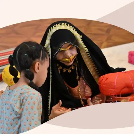  المجلس الأعلى للأمومة والطفولة يطلق برنامج "حاميات التراث 2.0". الصورة من مكتب أبوظبي الإعلامي