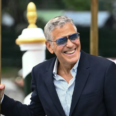 الظهور الأخير لجورج كلوني من مهرجان فينيسيا السينمائي – مصدر الصور STEFANO RELLANDINI / AFP