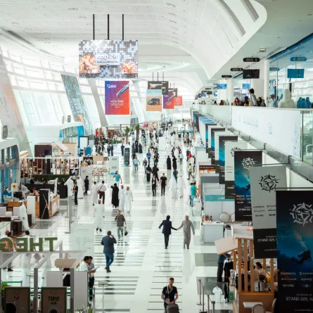 انطلاق معرض أبوظبي للصيد والفروسية. الصورة من الحساب الرسمي للمعرض على منصة x