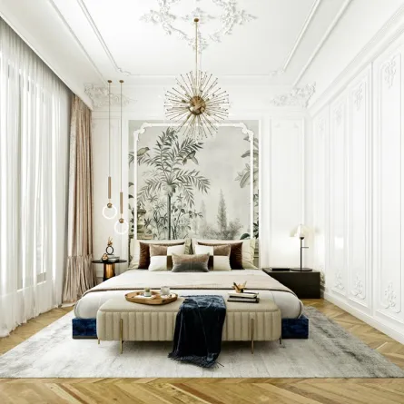 غرفة نوم فخمة