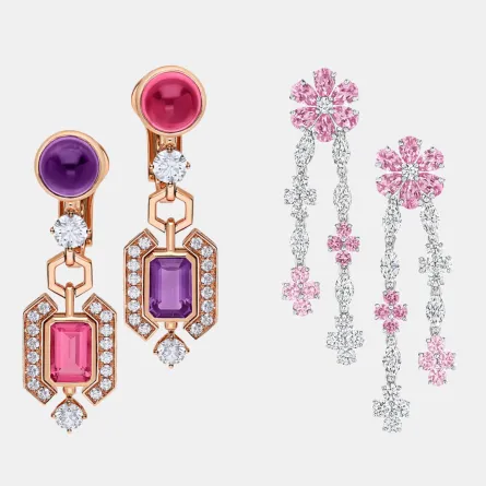 5 أفكار لتنسيق أقراط مرصوفة بالأحجار الكريمة مع العباية في اليوم الوطني السعودي 2025