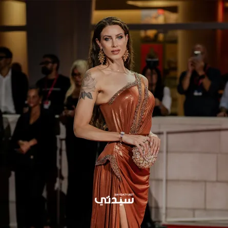 جادا فولتشا Giada Folcia في مهرجان فينيسيا 2025- تصوير يوسف بوهوش خاص سيدتي