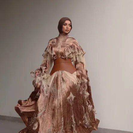 مدونة الموضة سهى طه - الصورة من حسابها على إنستغرام